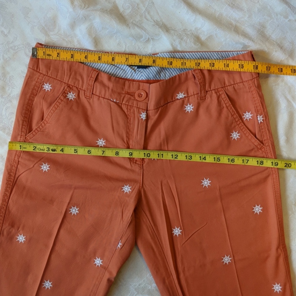 Tommy Hilfiger orange pants sz 6 - Picture 6 of 8